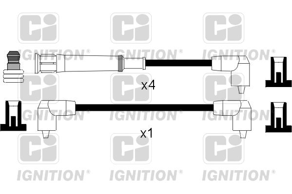 QUINTON HAZELL Комплект проводов зажигания XC1100